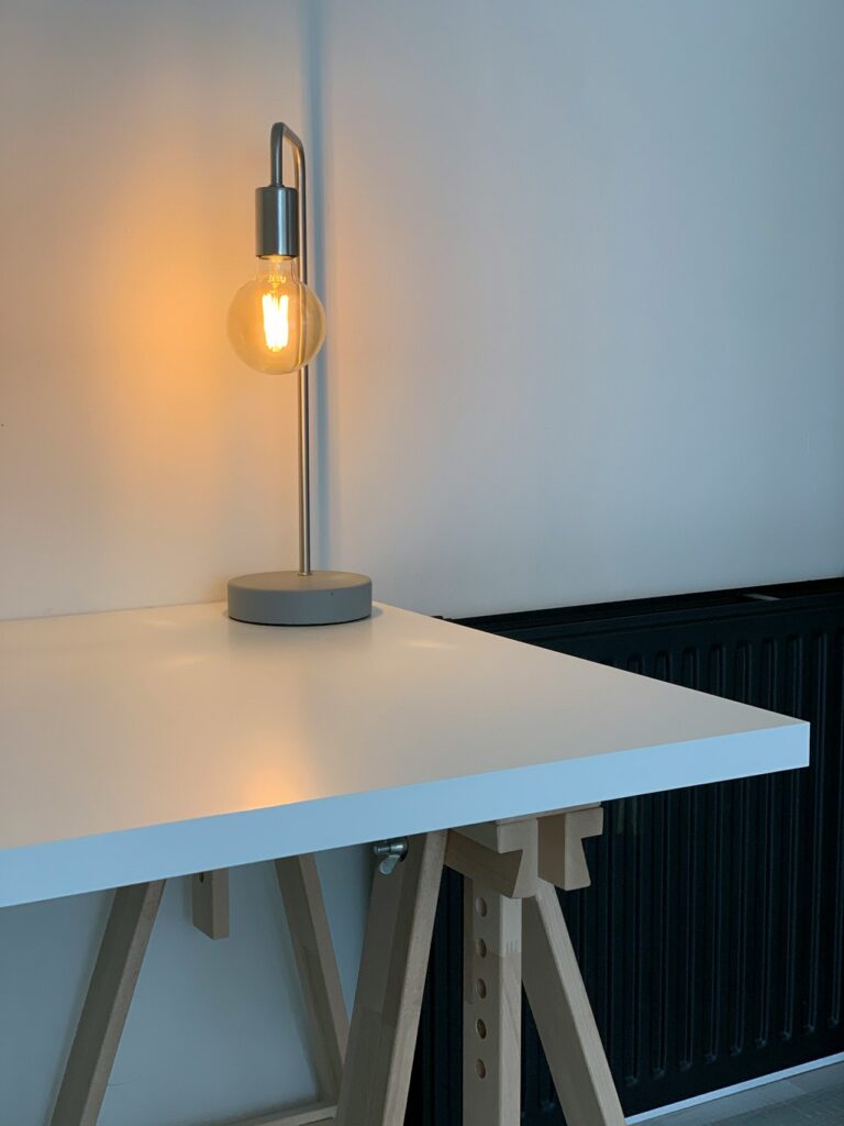 Smart LED Desk Lamp with USB Charging Port